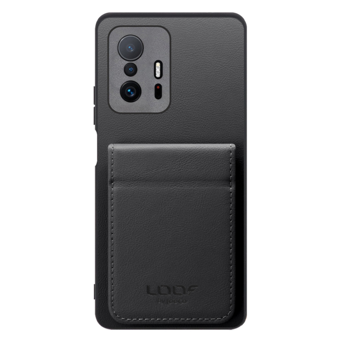 [ LOOF BASIC-SHELL SLIM CARD 2カード ] Xiaomi 11T / 11T Pro xiaomi11t xiaomi11tpro 11tpro ケース 背面 カード収納 カード入れ カードポケット カバー スマホケース 薄型 大容量 本革 [ Xiaomi 11T / 11T Pro ]