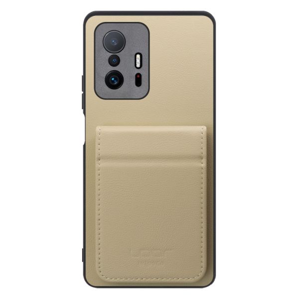[ LOOF BASIC-SHELL SLIM CARD 2カード ] Xiaomi 11T / 11T Pro xiaomi11t xiaomi11tpro 11tpro ケース 背面 カード収納 カード入れ カードポケット カバー スマホケース 薄型 大容量 本革 [ Xiaomi 11T / 11T Pro ]