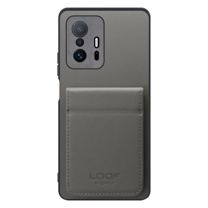 [ LOOF BASIC-SHELL SLIM CARD 2カード ] Xiaomi 11T / 11T Pro xiaomi11t xiaomi11tpro 11tpro ケース 背面 カード収納 カード入れ カードポケット カバー スマホケース 薄型 大容量 本革 [ Xiaomi 11T / 11T Pro ]