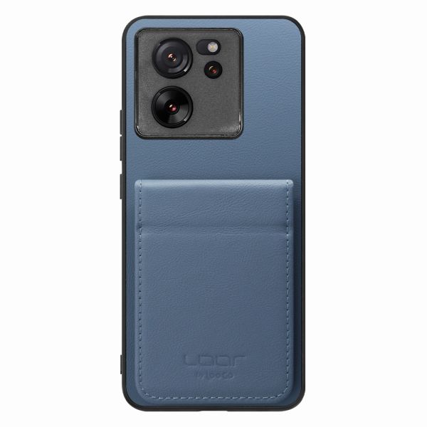 [ LOOF BASIC-SHELL SLIM CARD 2カード ] Xiaomi 13T / 13T Pro XIG04 13 T 13TPro ケース 背面 カード収納 カード入れ カードポケット カバー スマホケース 薄型 大容量 本革 [ Xiaomi 13T / 13T Pro ]