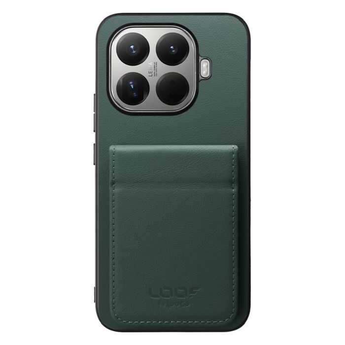 [ LOOF BASIC-SHELL SLIM CARD 2カード ] Xiaomi 15T Pro シャオミ 15T Pro ケース 背面 カード収納 カード入れ カードポケット カバー スマホケース 薄型 大容量 本革 [ Xiaomi 15T Pro ]