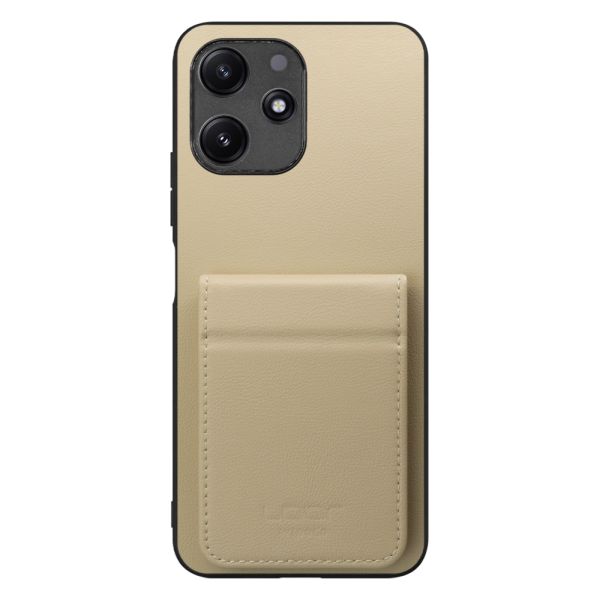 [ LOOF BASIC-SHELL SLIM CARD 2カード ] Xiaomi Redmi 12 5G XIG03 Redmi12 5G ケース 背面 カード収納 カード入れ カードポケット カバー スマホケース 薄型 大容量 本革 [ Xiaomi Redmi 12 5G ]