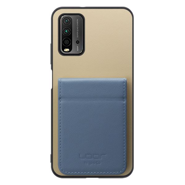 [ LOOF BASIC-SHELL SLIM CARD 2カード ] Xiaomi Redmi 9T redmi9t ケース 背面 カード収納 カード入れ カードポケット カバー スマホケース 薄型 大容量 本革 [ Redmi 9T ]