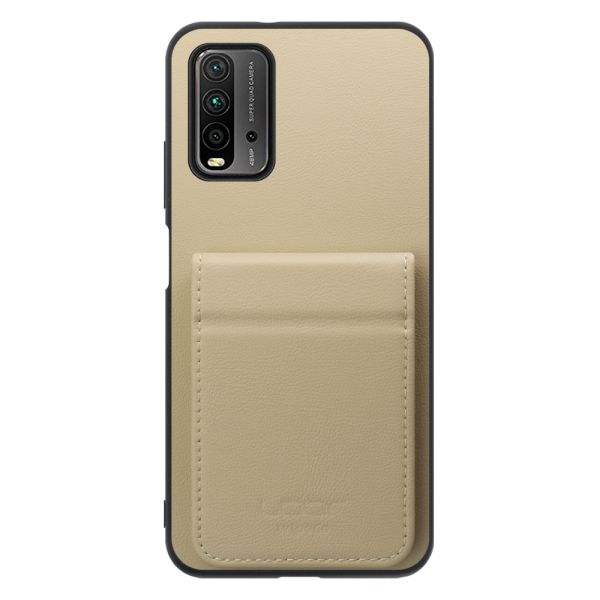 [ LOOF BASIC-SHELL SLIM CARD 2カード ] Xiaomi Redmi 9T redmi9t ケース 背面 カード収納 カード入れ カードポケット カバー スマホケース 薄型 大容量 本革 [ Redmi 9T ]