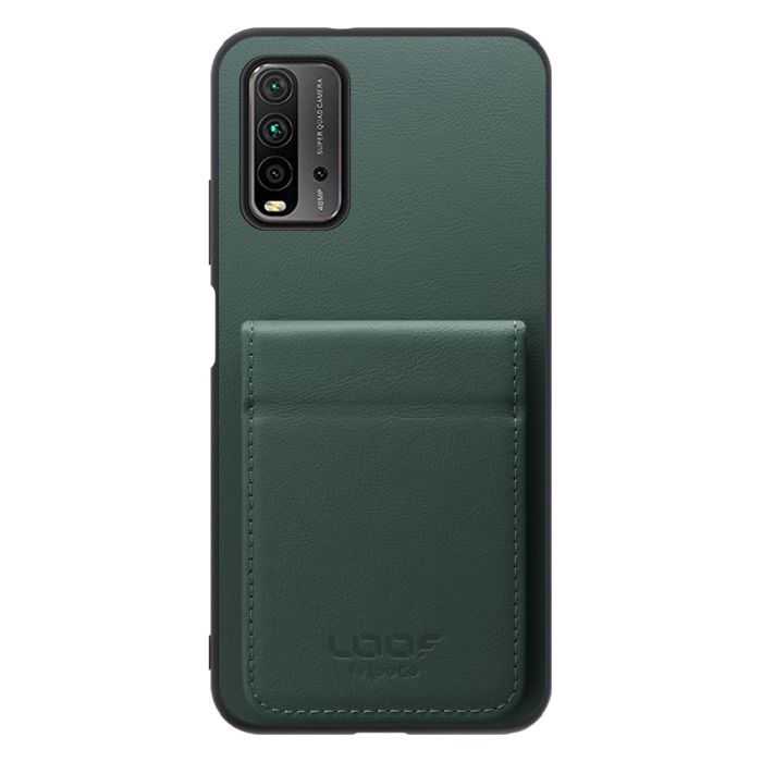 [ LOOF BASIC-SHELL SLIM CARD 2カード ] Xiaomi Redmi 9T redmi9t ケース 背面 カード収納 カード入れ カードポケット カバー スマホケース 薄型 大容量 本革 [ Redmi 9T ]