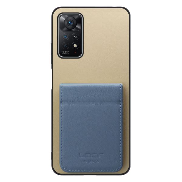[ LOOF BASIC-SHELL SLIM CARD 2カード ] Xiaomi Redmi Note 11 Pro 5G redminote11pro5g note11pro 11pro ケース 背面 カード収納 カード入れ カードポケット カバー スマホケース 薄型 大容量 本革 [ Redmi Note 11 Pro 5G ]