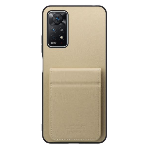 [ LOOF BASIC-SHELL SLIM CARD 2カード ] Xiaomi Redmi Note 11 Pro 5G redminote11pro5g note11pro 11pro ケース 背面 カード収納 カード入れ カードポケット カバー スマホケース 薄型 大容量 本革 [ Redmi Note 11 Pro 5G ]