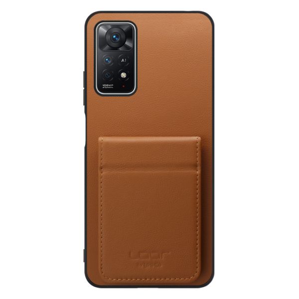[ LOOF BASIC-SHELL SLIM CARD 2カード ] Xiaomi Redmi Note 11 Pro 5G redminote11pro5g note11pro 11pro ケース 背面 カード収納 カード入れ カードポケット カバー スマホケース 薄型 大容量 本革 [ Redmi Note 11 Pro 5G ]