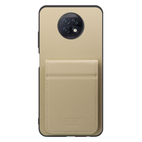 [ LOOF BASIC-SHELL SLIM CARD 2カード ] Xiaomi Redmi Note 9T redminote9t redminote note9t ケース 背面 カード収納 カード入れ カードポケット カバー スマホケース 薄型 大容量 本革 [ Redmi Note 9T ]