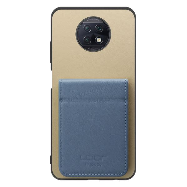 [ LOOF BASIC-SHELL SLIM CARD 2カード ] Xiaomi Redmi Note 9T redminote9t redminote note9t ケース 背面 カード収納 カード入れ カードポケット カバー スマホケース 薄型 大容量 本革 [ Redmi Note 9T ]
