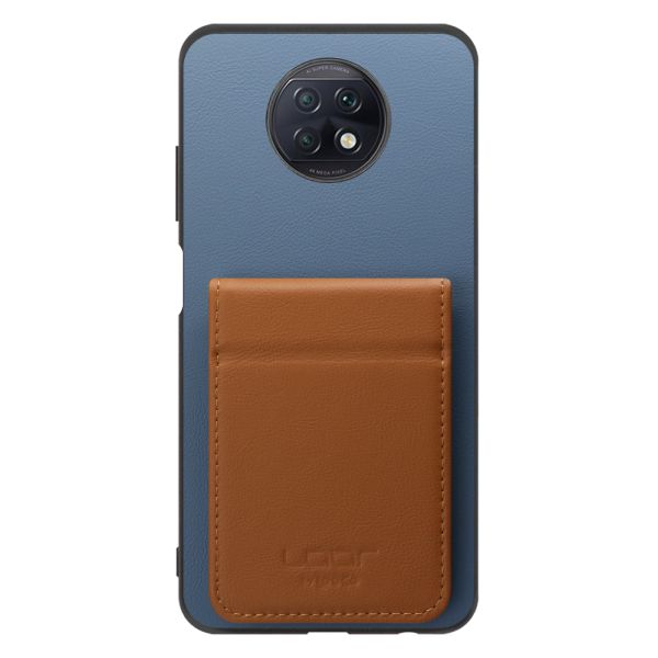 [ LOOF BASIC-SHELL SLIM CARD 2カード ] Xiaomi Redmi Note 9T redminote9t redminote note9t ケース 背面 カード収納 カード入れ カードポケット カバー スマホケース 薄型 大容量 本革 [ Redmi Note 9T ]