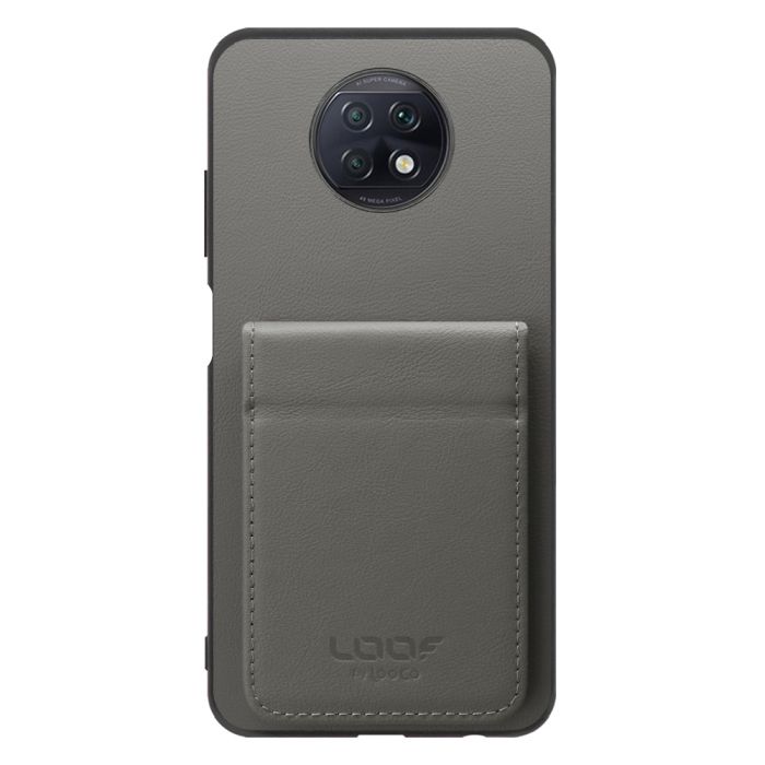 [ LOOF BASIC-SHELL SLIM CARD 2カード ] Xiaomi Redmi Note 9T redminote9t redminote note9t ケース 背面 カード収納 カード入れ カードポケット カバー スマホケース 薄型 大容量 本革 [ Redmi Note 9T ]