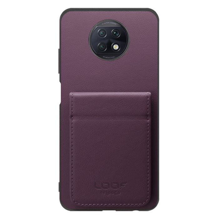 [ LOOF BASIC-SHELL SLIM CARD 2カード ] Xiaomi Redmi Note 9T redminote9t redminote note9t ケース 背面 カード収納 カード入れ カードポケット カバー スマホケース 薄型 大容量 本革 [ Redmi Note 9T ]