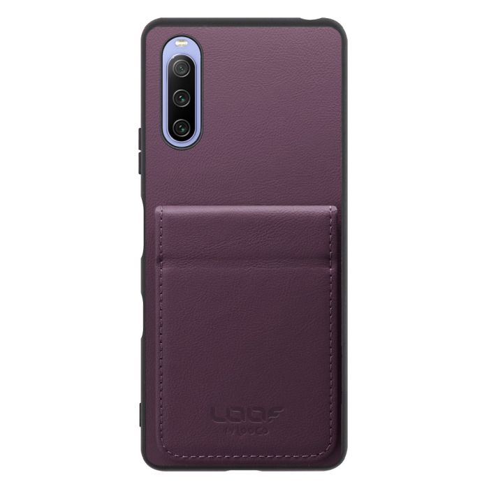 [ LOOF FOLD ] Xperia 10 III /  10 III Lite Xperia10III 10III xperia10 ケース 背面 カード収納 カード入れ カードポケット カバー スマホケース 薄型 大容量 本革 [ Xperia 10 III / Lite ]