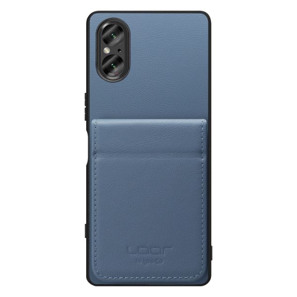 [ LOOF BASIC-SHELL SLIM CARD 2カード ] Xperia 5 V SO-53D / SOG12 5V Xperia5V ケース 背面 カード収納 カード入れ カードポケット カバー スマホケース 薄型 大容量 本革 [ Xperia 5 V ]