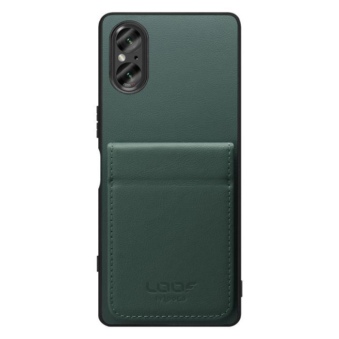 [ LOOF FOLD ] Xperia 5 V SO-53D / SOG12 5V Xperia5V ケース 背面 カード収納 カード入れ カードポケット カバー スマホケース 薄型 大容量 本革 [ Xperia 5 V ]