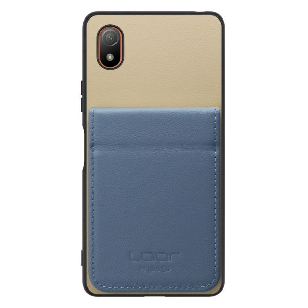 [ LOOF BASIC-SHELL SLIM CARD 2カード ] Xperia Ace III SO-53C / SOG08 aceⅢ ace3 ケース 背面 カード収納 カード入れ カードポケット カバー スマホケース 薄型 大容量 本革 [ Xperia Ace III ]