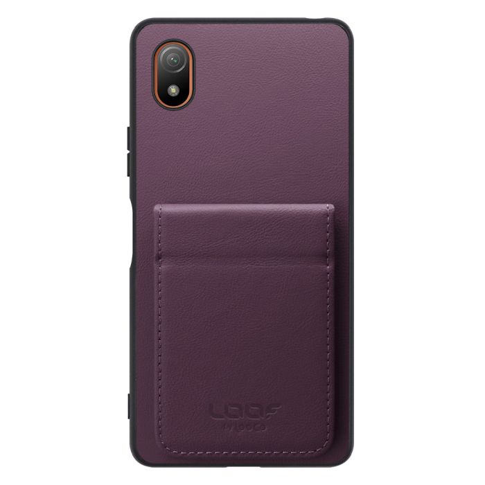 [ LOOF FOLD ] Xperia Ace III SO-53C / SOG08 aceⅢ ace3 ケース 背面 カード収納 カード入れ カードポケット カバー スマホケース 薄型 大容量 本革 [ Xperia Ace III ]