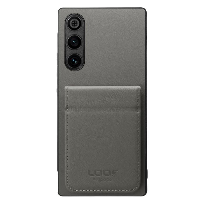 [ LOOF FOLD ] REDMAGIC 10 Air nubia ケース 背面 カード収納 カード入れ カードポケット カバー スマホケース 薄型 大容量 本革 [ REDMAGIC 10 Air ]