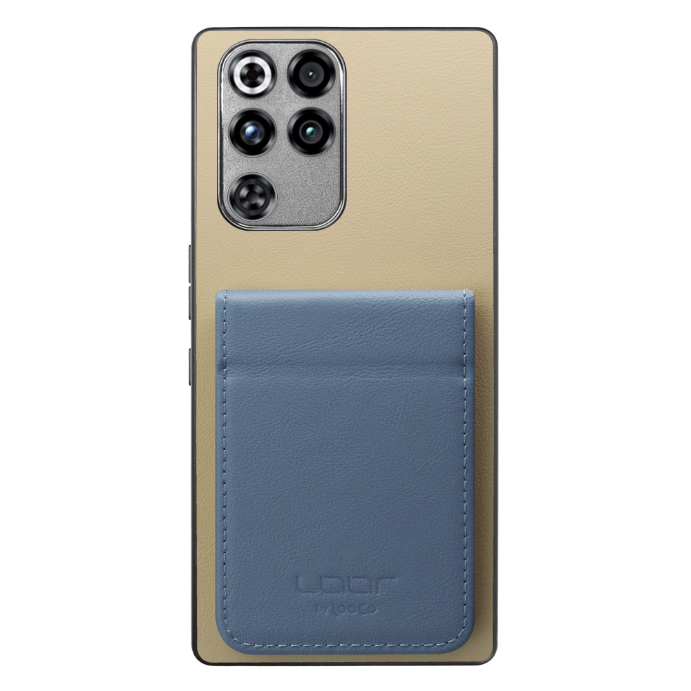 [ LOOF BASIC-SHELL SLIM CARD 2カード ] REDMAGIC 11 Pro NX809J ZTE nubia ケース 背面 カード収納 カード入れ カードポケット カバー スマホケース 薄型 大容量 本革 [ REDMAGIC 11 Pro ]