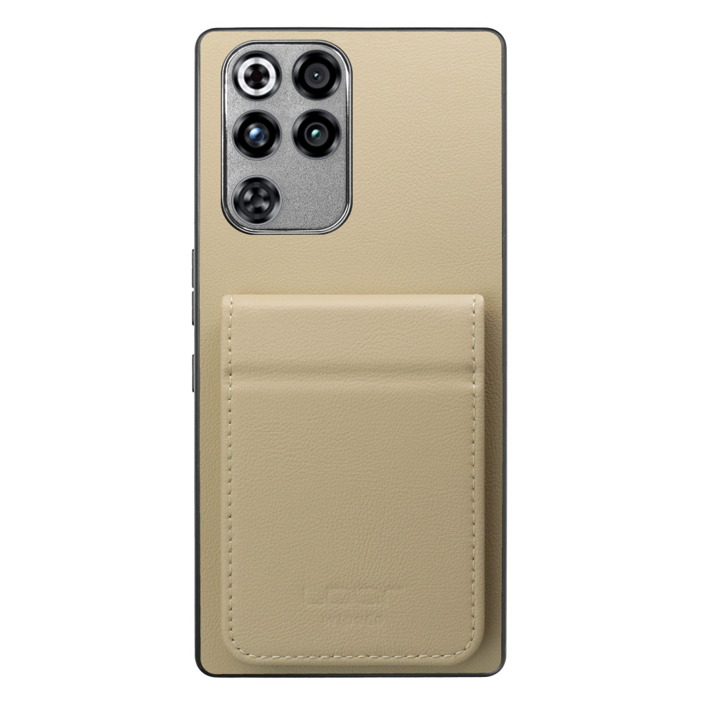 [ LOOF BASIC-SHELL SLIM CARD 2カード ] REDMAGIC 11 Pro NX809J ZTE nubia ケース 背面 カード収納 カード入れ カードポケット カバー スマホケース 薄型 大容量 本革 [ REDMAGIC 11 Pro ]