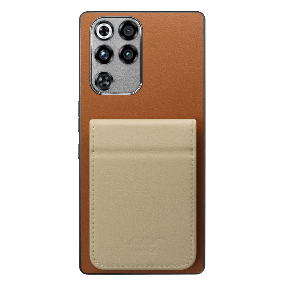 [ LOOF BASIC-SHELL SLIM CARD 2カード ] REDMAGIC 11 Pro NX809J ZTE nubia ケース 背面 カード収納 カード入れ カードポケット カバー スマホケース 薄型 大容量 本革 [ REDMAGIC 11 Pro ]