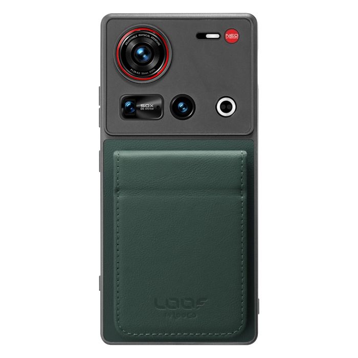 [ LOOF FOLD ] nubia Z70 Ultra ZTE ケース 背面 カード収納 カード入れ カードポケット カバー スマホケース 薄型 大容量 本革 [ nubia Z70 Ultra / Z70S Ultra ]