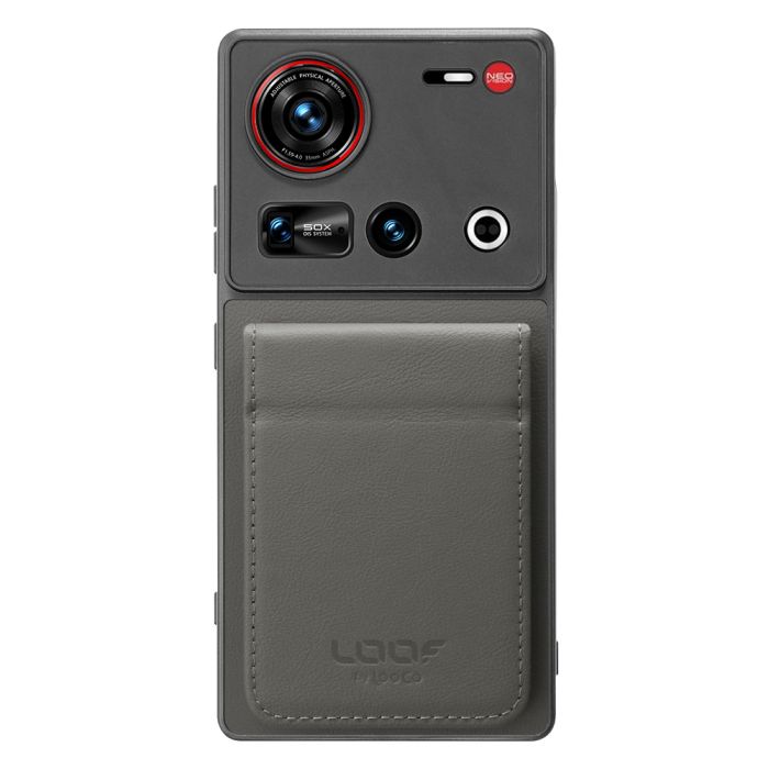 [ LOOF FOLD ] nubia Z70 Ultra ZTE ケース 背面 カード収納 カード入れ カードポケット カバー スマホケース 薄型 大容量 本革 [ nubia Z70 Ultra / Z70S Ultra ]