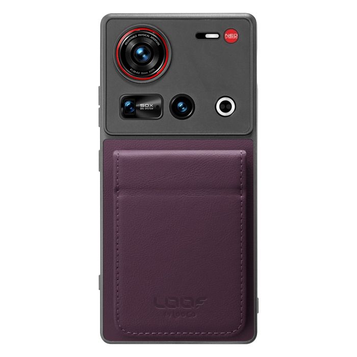 [ LOOF FOLD ] nubia Z70 Ultra ZTE ケース 背面 カード収納 カード入れ カードポケット カバー スマホケース 薄型 大容量 本革 [ nubia Z70 Ultra / Z70S Ultra ]