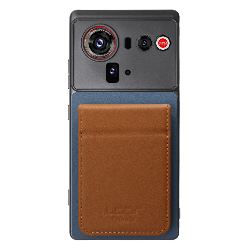 [ LOOF BASIC-SHELL SLIM CARD 2カード ] nubia Z80 Ultra NX741J ケース 背面 カード収納 カード入れ カードポケット カバー スマホケース 薄型 大容量 本革 [ nubia Z80 Ultra ]