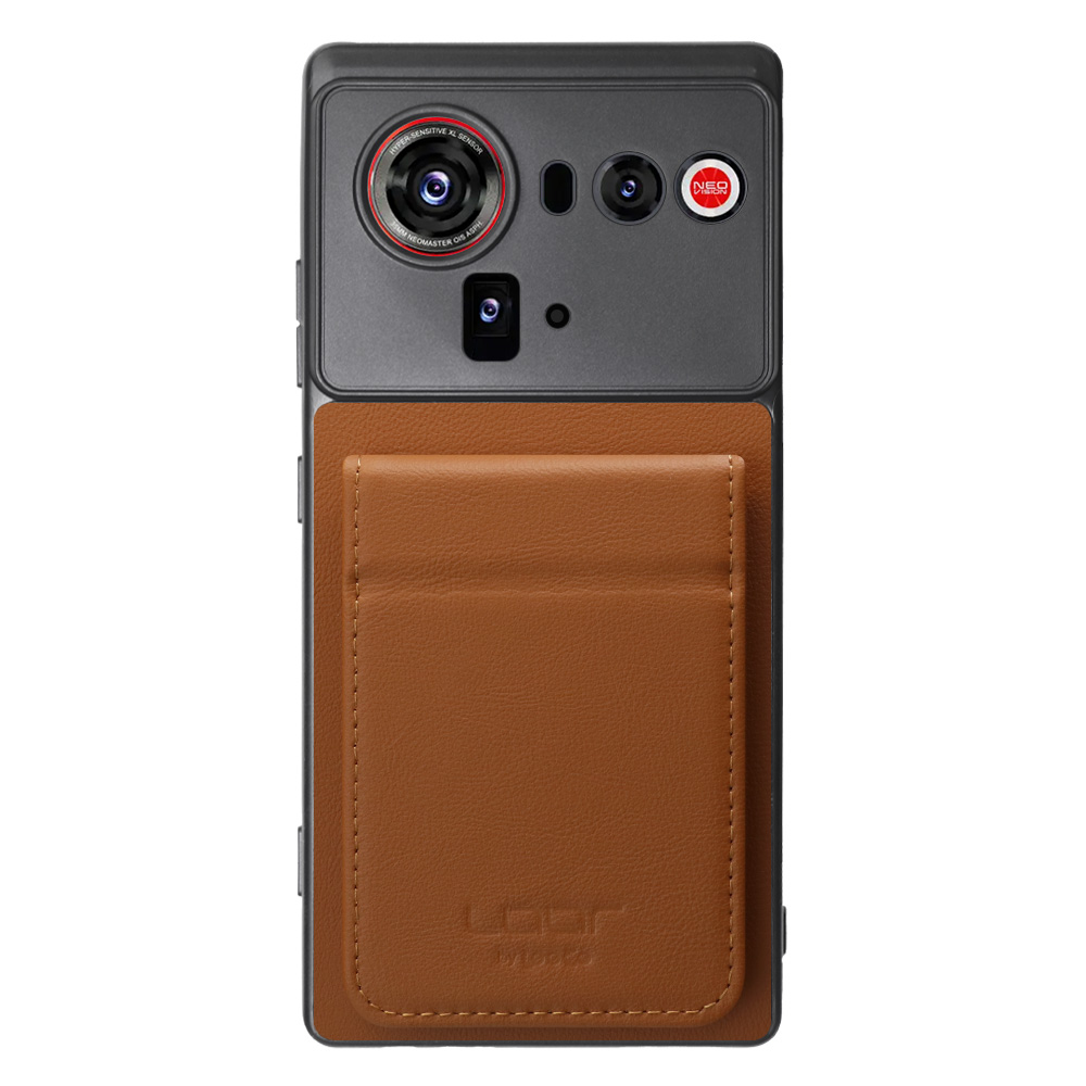 [ LOOF BASIC-SHELL SLIM CARD 2カード ] nubia Z80 Ultra NX741J ケース 背面 カード収納 カード入れ カードポケット カバー スマホケース 薄型 大容量 本革 [ nubia Z80 Ultra ]