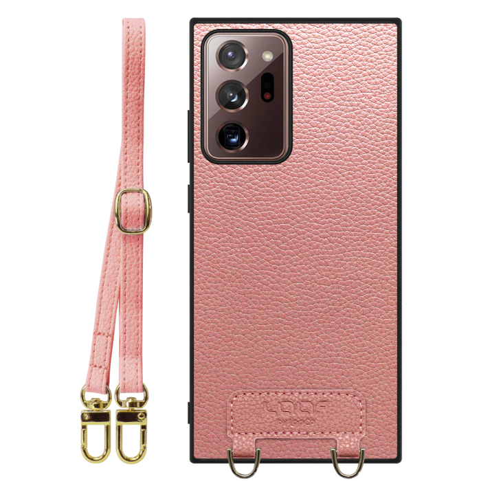 [ LOOF LUXURY-SHELL SHOULDER ] Galaxy Note 20 Ultra 5G note20ultra5g note20 ショルダーストラップ付き シンプルでスマート 本革 シェル型ケース ショルダー ストラップ スマホショルダー [ Galaxy Note20 Ultra ]
