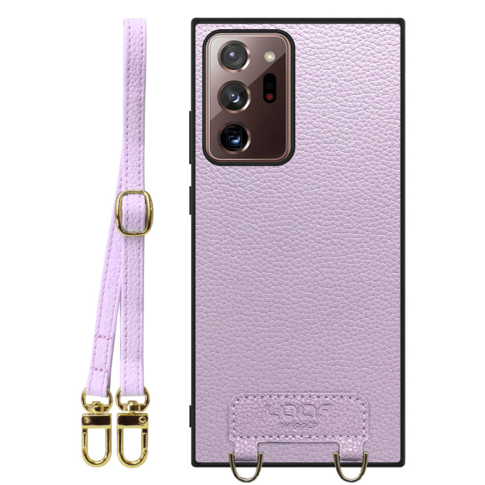 [ LOOF LUXURY-SHELL SHOULDER ] Galaxy Note 20 Ultra 5G note20ultra5g note20 ショルダーストラップ付き シンプルでスマート 本革 シェル型ケース ショルダー ストラップ スマホショルダー [ Galaxy Note20 Ultra ]