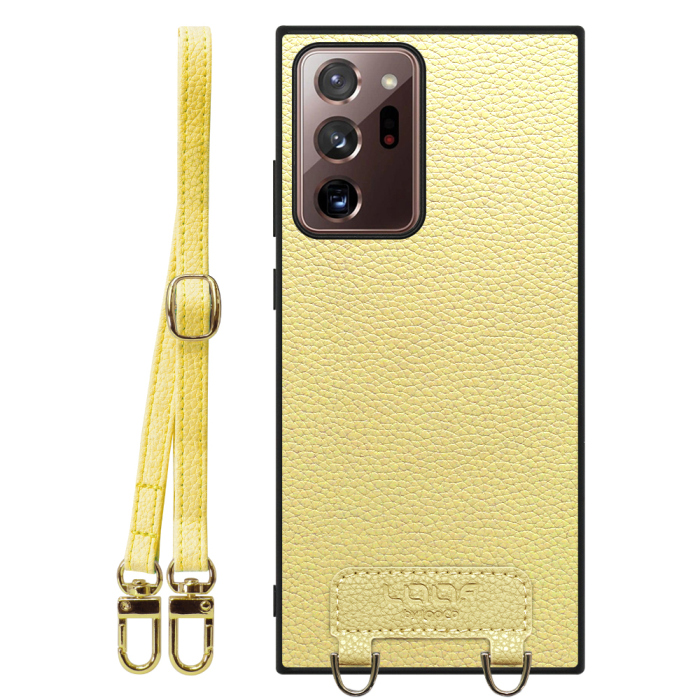 [ LOOF LUXURY-SHELL SHOULDER ] Galaxy Note 20 Ultra 5G note20ultra5g note20 ショルダーストラップ付き シンプルでスマート 本革 シェル型ケース ショルダー ストラップ スマホショルダー [ Galaxy Note20 Ultra ]