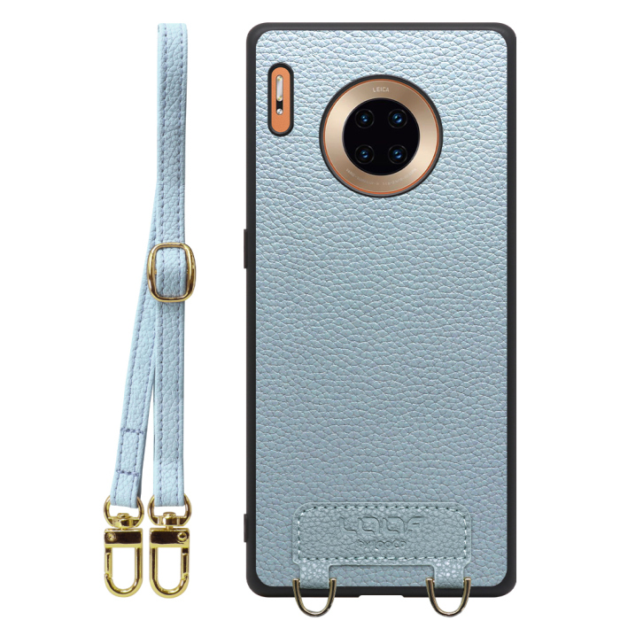 [ LOOF LUXURY-SHELL SHOULDER ] HUAWEI Mate 30 Pro 5G mate30pro5g mate30 30pro プロ ショルダーストラップ付き シンプルでスマート 本革 シェル型ケース ショルダー ストラップ スマホショルダー [ HUAWEI Mate 30 Pro 5G ]