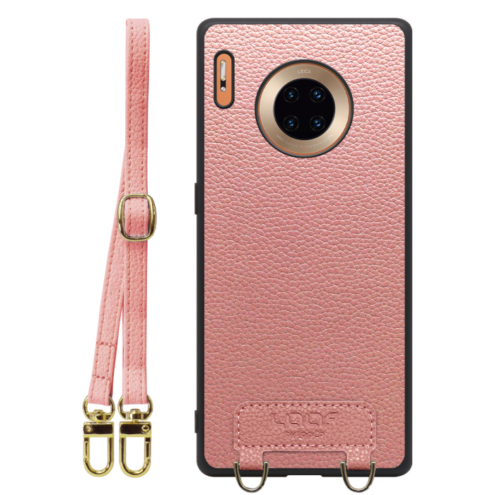 [ LOOF LUXURY-SHELL SHOULDER ] HUAWEI Mate 30 Pro 5G mate30pro5g mate30 30pro プロ ショルダーストラップ付き シンプルでスマート 本革 シェル型ケース ショルダー ストラップ スマホショルダー [ HUAWEI Mate 30 Pro 5G ]