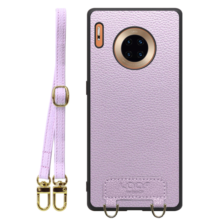 [ LOOF LUXURY-SHELL SHOULDER ] HUAWEI Mate 30 Pro 5G mate30pro5g mate30 30pro プロ ショルダーストラップ付き シンプルでスマート 本革 シェル型ケース ショルダー ストラップ スマホショルダー [ HUAWEI Mate 30 Pro 5G ]
