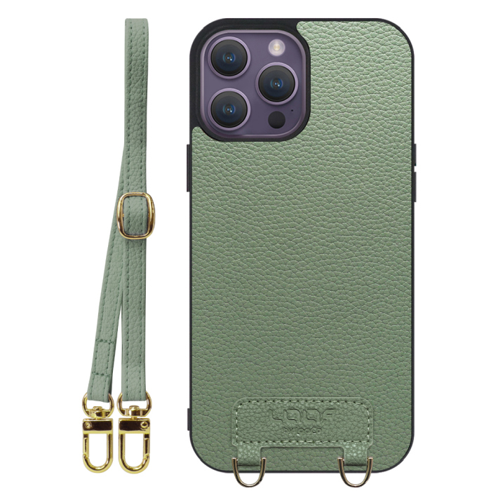 [ LOOF LUXURY-SHELL SHOULDER ] iPhone 14 Pro Max iphone14promax 14promax プロマックス ショルダーストラップ付き シンプルでスマート 本革 シェル型ケース ショルダー ストラップ スマホショルダー [ iPhone 14 Pro Max ]