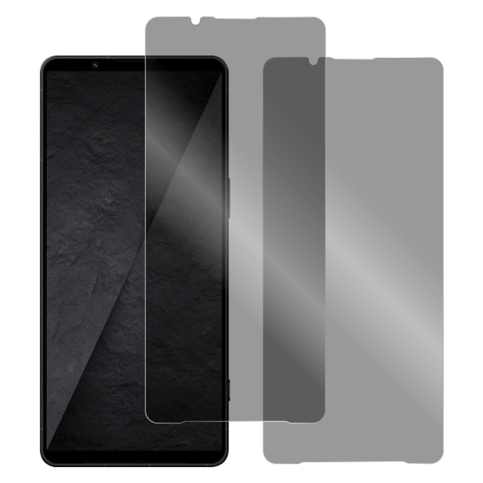 [2枚入り] LOOF 強化ソフトフィルム Xperia 1 VIII XQ-GE44 SO-51G 保護フィルム クリア/マット/ブルーライトカット/覗き見防止  簡単貼り付け 画面保護 ソフトフィルム 気泡なし 傷防止 割れ防止 [ Xperia 1 VIII ]