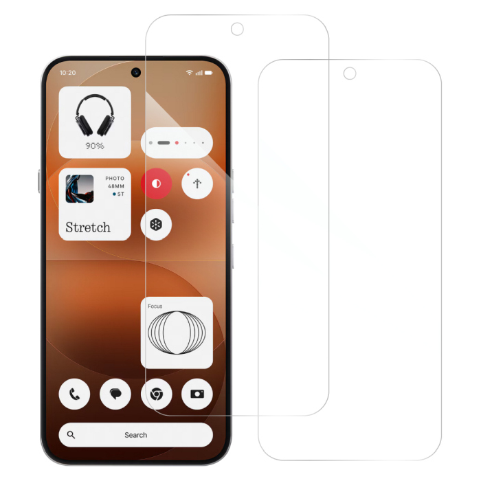 [2枚入り] LOOF 強化ソフトフィルム Nothing Phone (4a) A069 保護フィルム クリア/マット/ブルーライトカット/覗き見防止  簡単貼り付け 画面保護 ソフトフィルム 気泡なし 傷防止 割れ防止 [ Nothing Phone (4a) ]