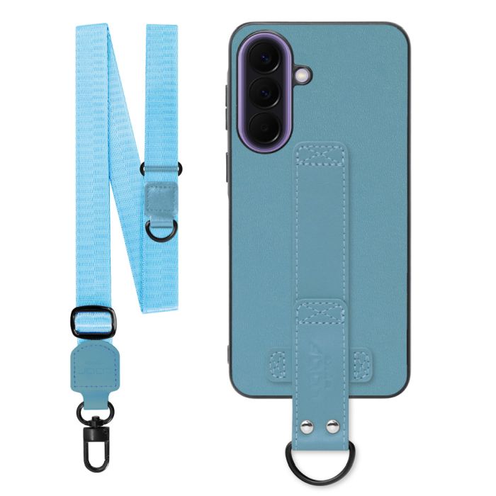 [ LOOF STRAP-SHELL (ロング+ Ver.) ] Galaxy A57 5G SC-54G SCG39 SM-A576Z SM-A576C スマホケース 背面 ケース カバー ハードケース ショルダーベルト  本革 [ Galaxy A57 5G ]