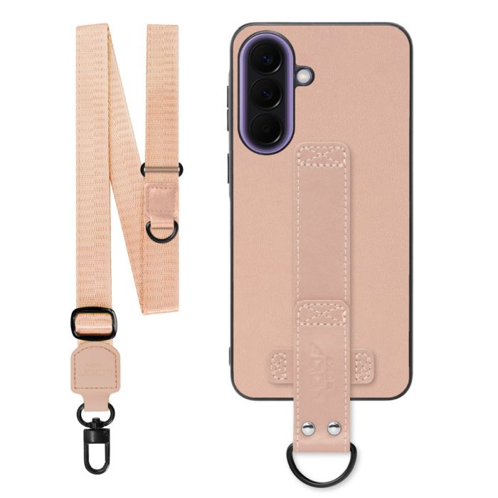 [ LOOF STRAP-SHELL (ロング+ Ver.) ] Galaxy A57 5G SC-54G SCG39 SM-A576Z SM-A576C スマホケース 背面 ケース カバー ハードケース ショルダーベルト  本革 [ Galaxy A57 5G ]