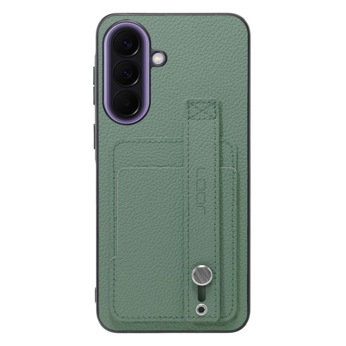 [ LOOF HOLD-SHELL CARD ] Galaxy A57 5G SC-54G SCG39 SM-A576Z SM-A576C スマホケース 背面 ケース カバー ハードケース 背面ベルト カード入れ 本革 ストラップホール [ Galaxy A57 5G ]