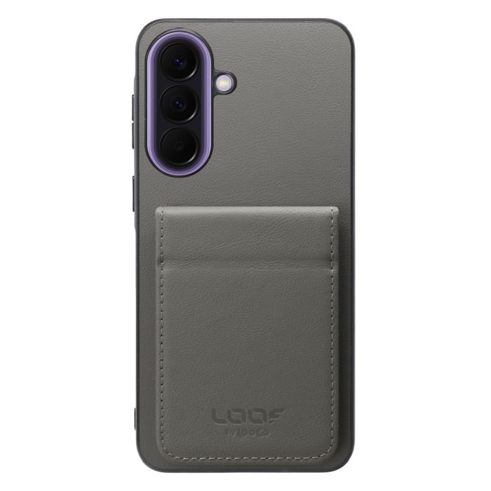 [ LOOF BASIC-SHELL SLIM CARD 2カード ] Galaxy A57 5G SC-54G SCG39 SM-A576Z SM-A576C ケース 背面 カード収納 カード入れ カードポケット カバー スマホケース 薄型 大容量 本革 [ Galaxy A57 5G ]