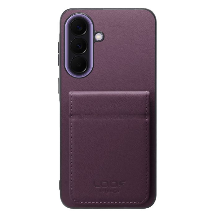 [ LOOF BASIC-SHELL SLIM CARD 2カード ] Galaxy A57 5G SC-54G SCG39 SM-A576Z SM-A576C ケース 背面 カード収納 カード入れ カードポケット カバー スマホケース 薄型 大容量 本革 [ Galaxy A57 5G ]