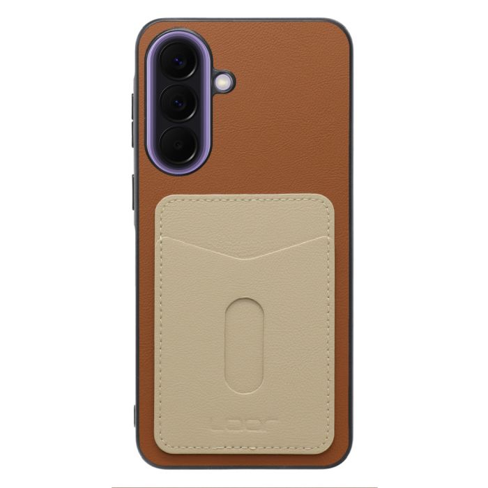 [ LOOF PASS-SHELL (LEATHER Ver.) スライド ] Galaxy A57 5G SC-54G SCG39 SM-A576Z SM-A576C スマホケース 背面 ケース カバー ハードケース カード収納 カードホルダー ストラップホール [ Galaxy A57 5G ]