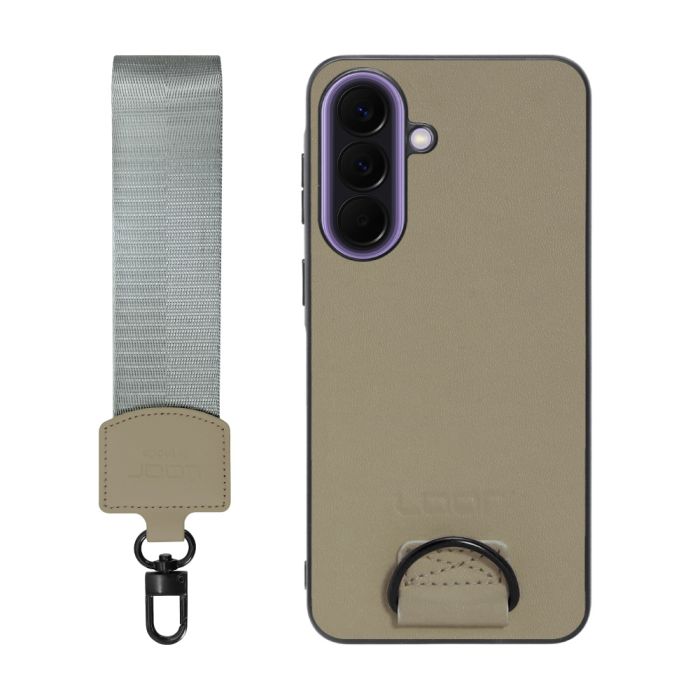 [ LOOF STRAP-SHELL (ショートVer.) ] Galaxy A57 5G SC-54G SCG39 SM-A576Z SM-A576C スマホケース 背面 ケース カバー ハードケース ハンドストラップ  本革 [ Galaxy A57 5G ]