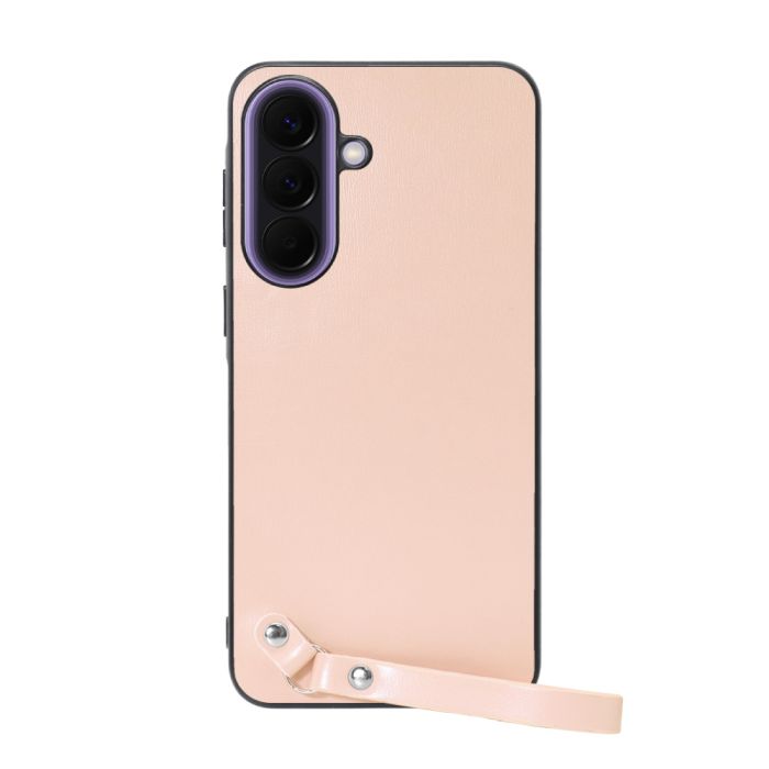 [ LOOF MACARON-SHELL ] Galaxy A57 5G SC-54G SCG39 SM-A576Z SM-A576C スマホケース 背面 ケース カバー ハードケース ストラップ付き 本革 ストラップホール [ Galaxy A57 5G ]