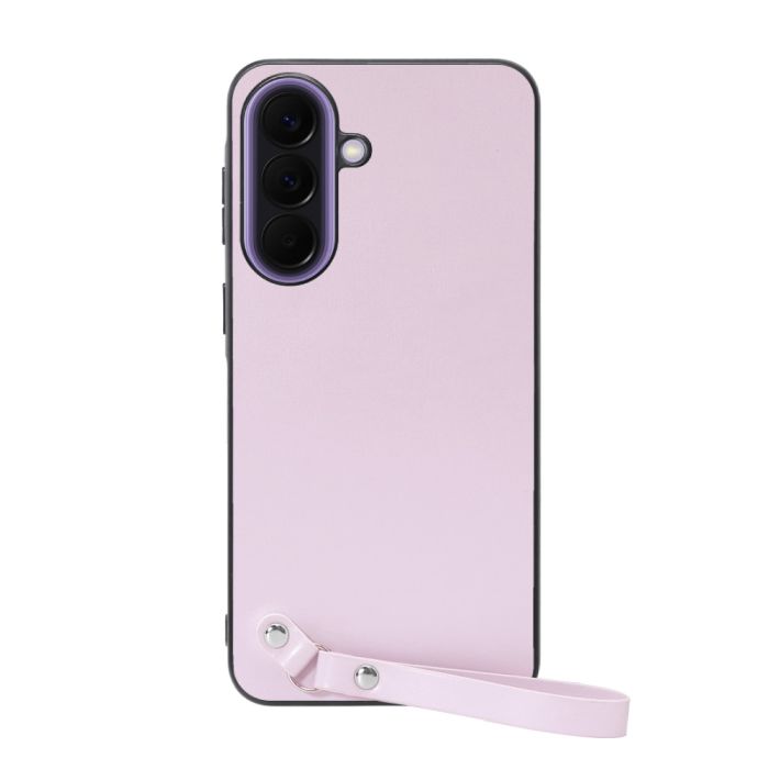[ LOOF MACARON-SHELL ] Galaxy A57 5G SC-54G SCG39 SM-A576Z SM-A576C スマホケース 背面 ケース カバー ハードケース ストラップ付き 本革 ストラップホール [ Galaxy A57 5G ]
