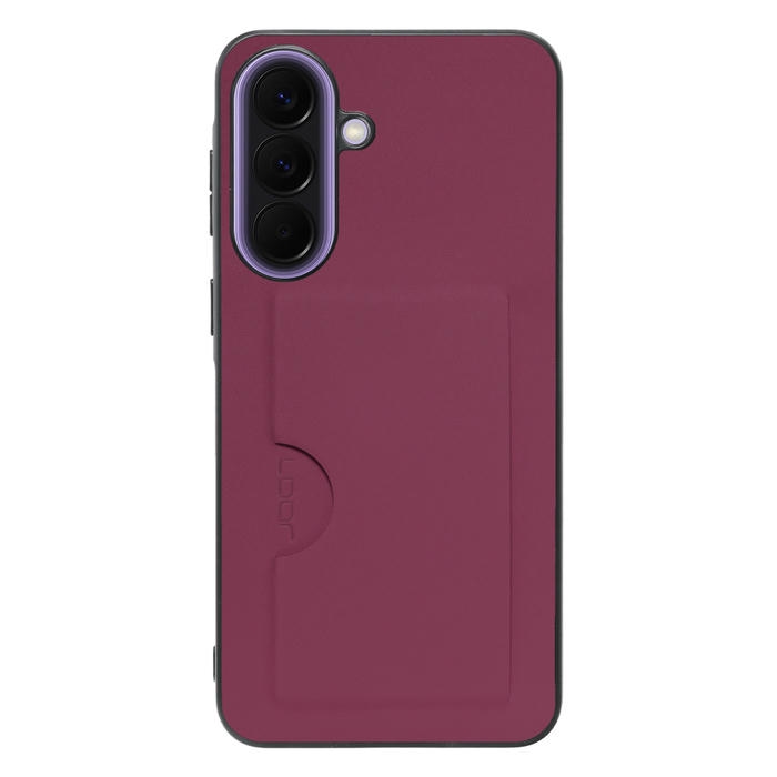 [ LOOF SKIN SLIM-SLOT ] Galaxy A57 5G SC-54G SCG39 SM-A576Z SM-A576C スマホケース 背面 ケース カバー ハードケース カード収納 PUレザー ストラップホール [ Galaxy A57 5G ]